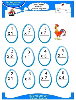Çocuklar İçin toplam işlemi yaprak testleri 